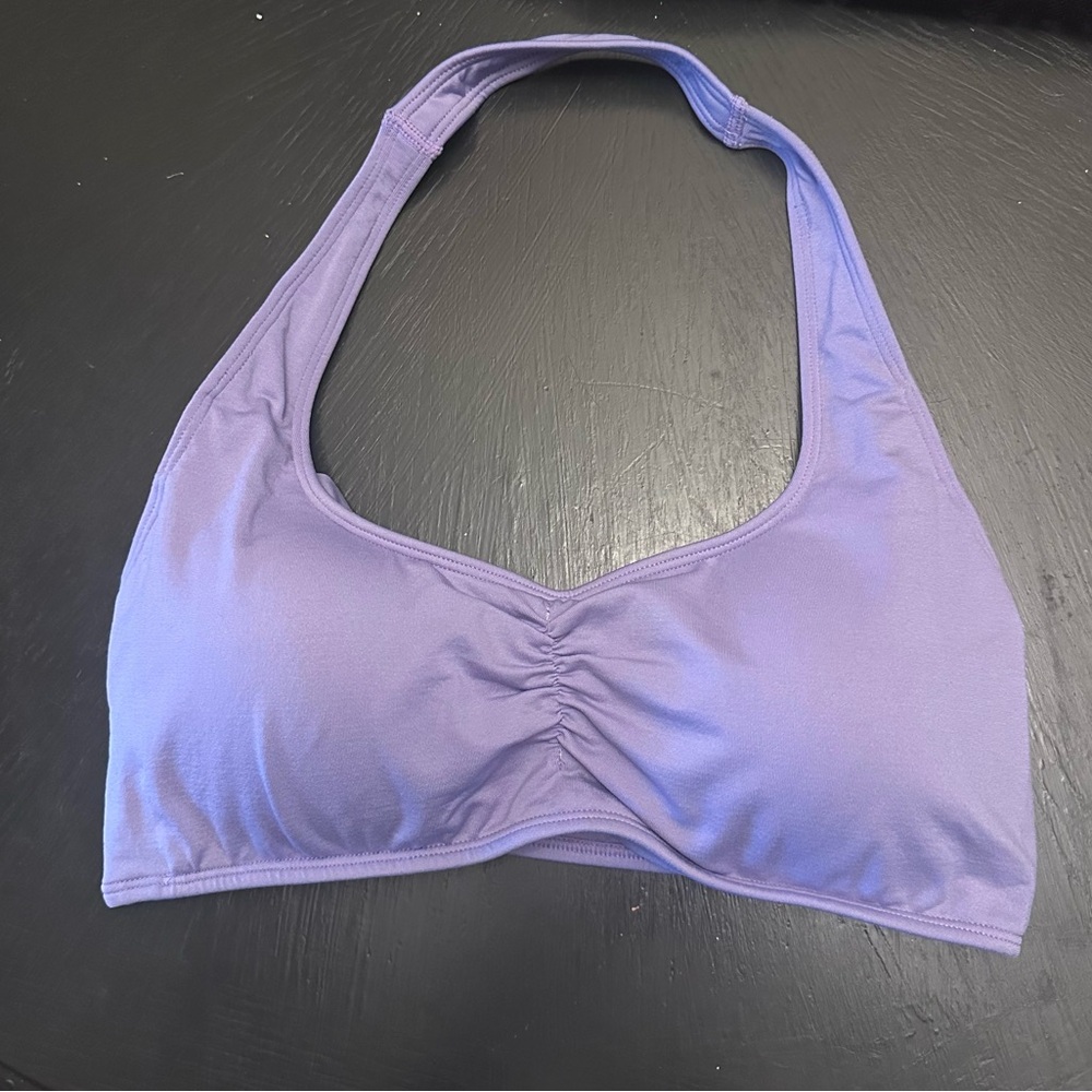 NVGTN Lilac comeback halter bra large